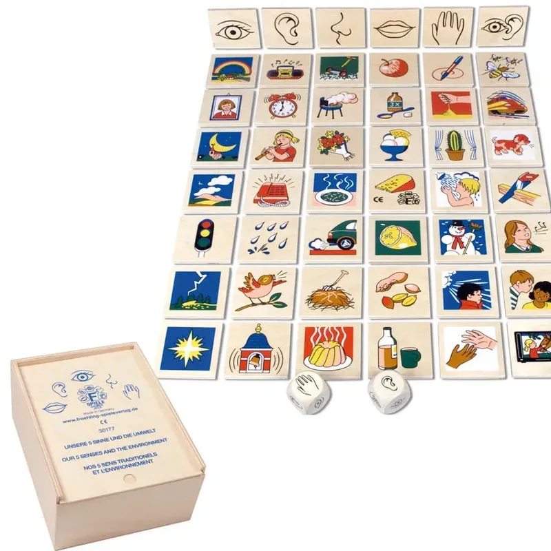 Jucarii educative - Cele 5 simturi si mediul Beleduc
