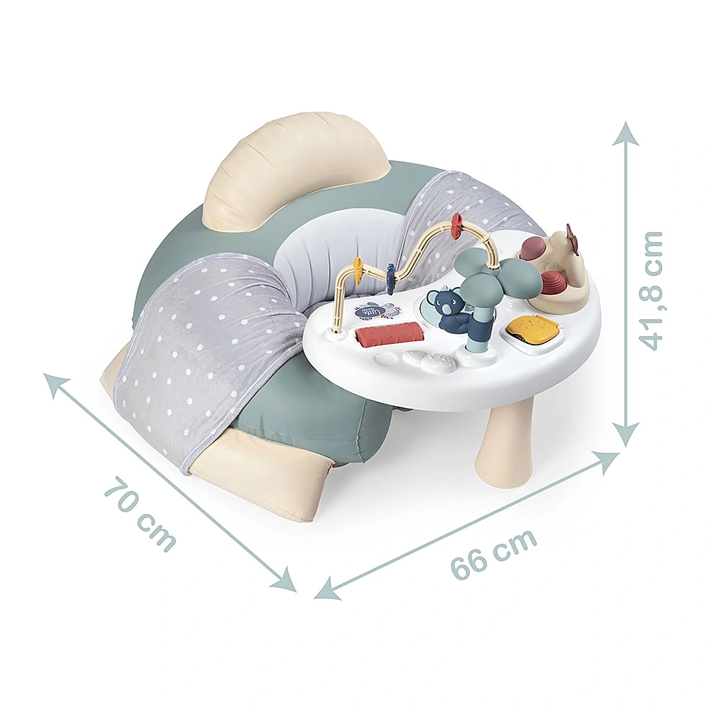 Centru de activitati Smoby Cotoons Cosy verde [3]