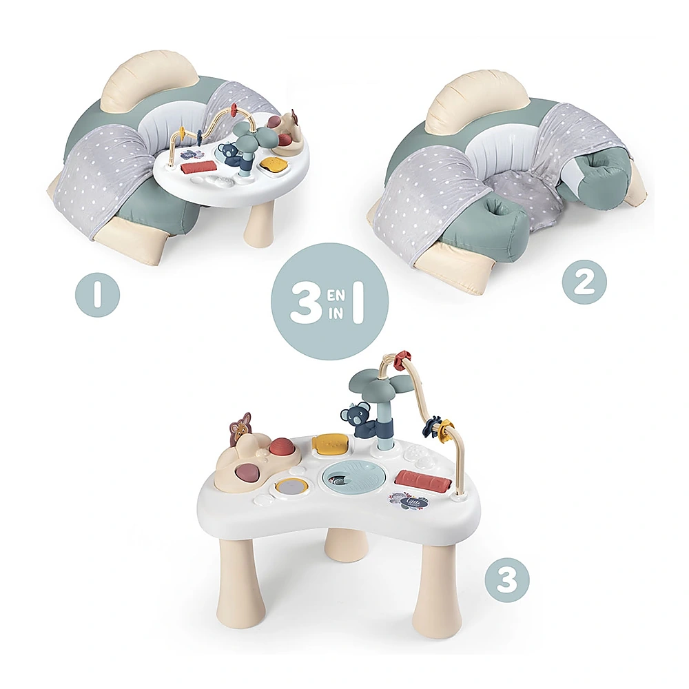 Centru de activitati Smoby Cotoons Cosy verde [1]