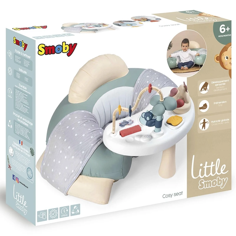 Centru de activitati Smoby Cotoons Cosy verde [4]