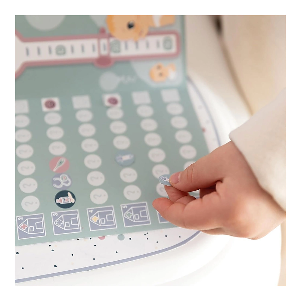 Centru de ingrijire pentru papusi Smoby Baby Care Center albastru cu accesorii [3]