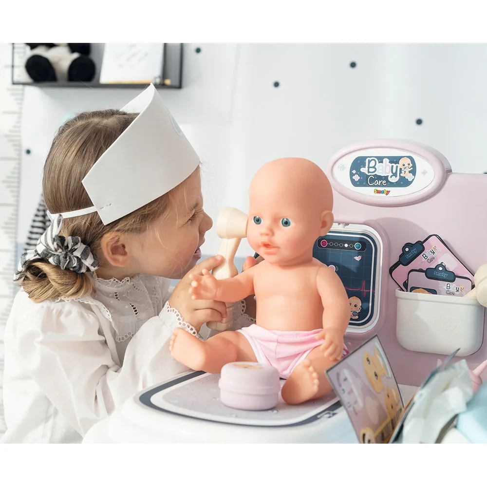 Centru de ingrijire pentru papusi Smoby Baby Care Center cu papusa si accesorii [11]
