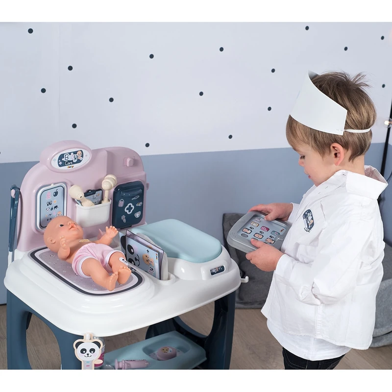 Centru de ingrijire pentru papusi Smoby Baby Care Center cu papusa si accesorii [8]