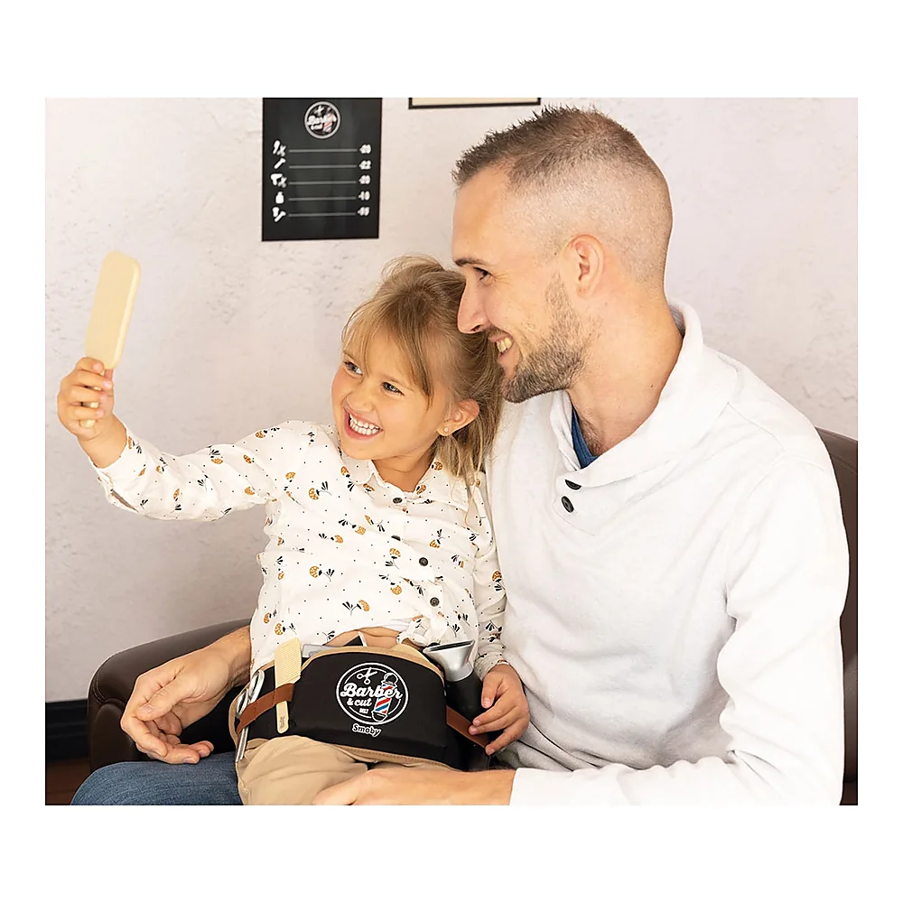Centura frizer Smoby Barber and Cut negru cu accesorii [13]