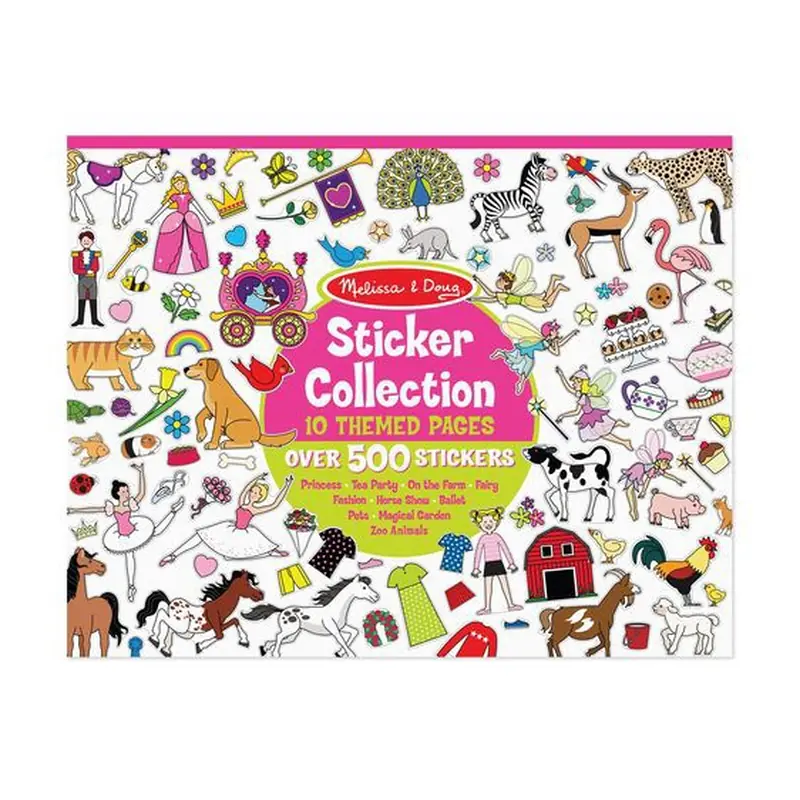 Stampile si abtibilduri - Colectia de abtibilduri Melissa and Doug Roz