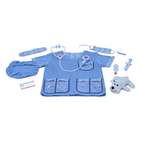 Costume carnaval copii - Costum carnaval copii Medic Veterinar Melissa and Doug 7 ani