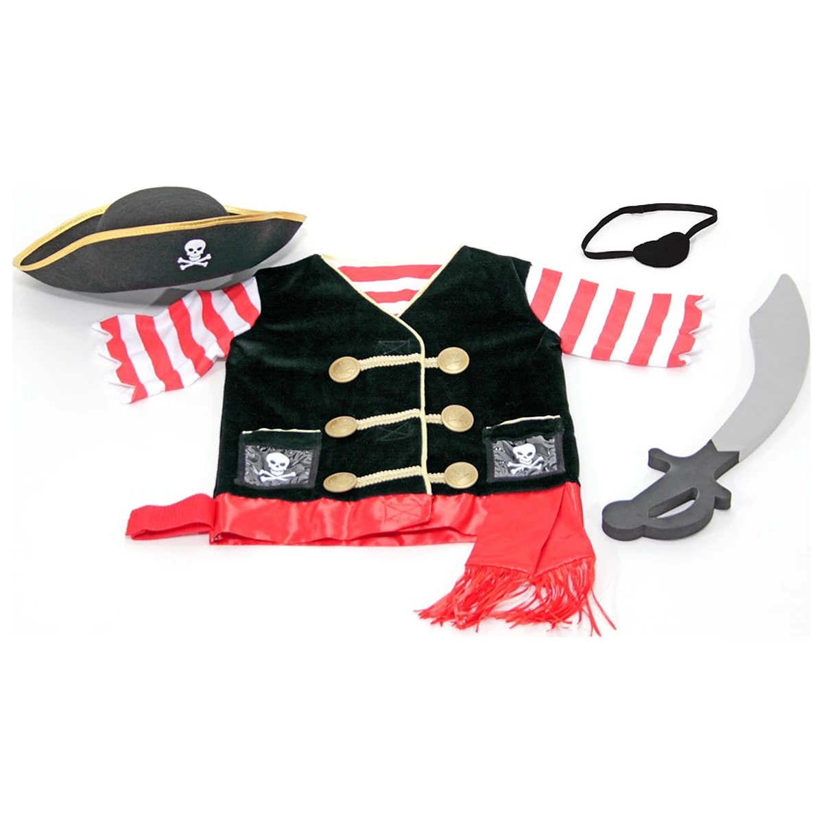 Costume carnaval copii - Costum carnaval copii Pirat Melissa and Doug 6 ani