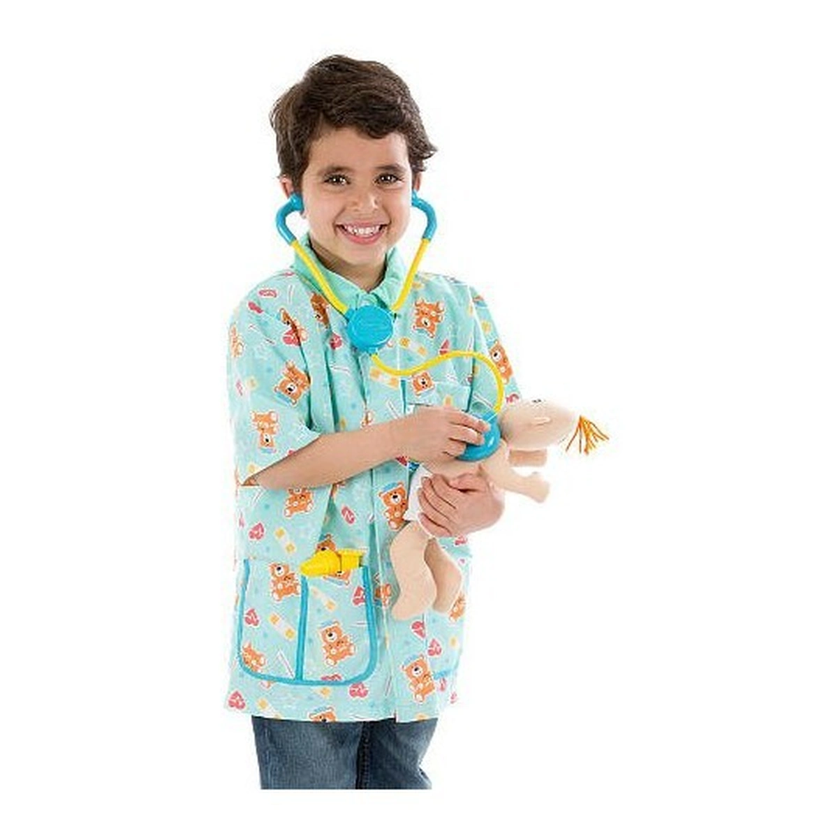 Costume carnaval copii - Costum de carnaval Asistenta medicala pediatrie (3-6 ani)