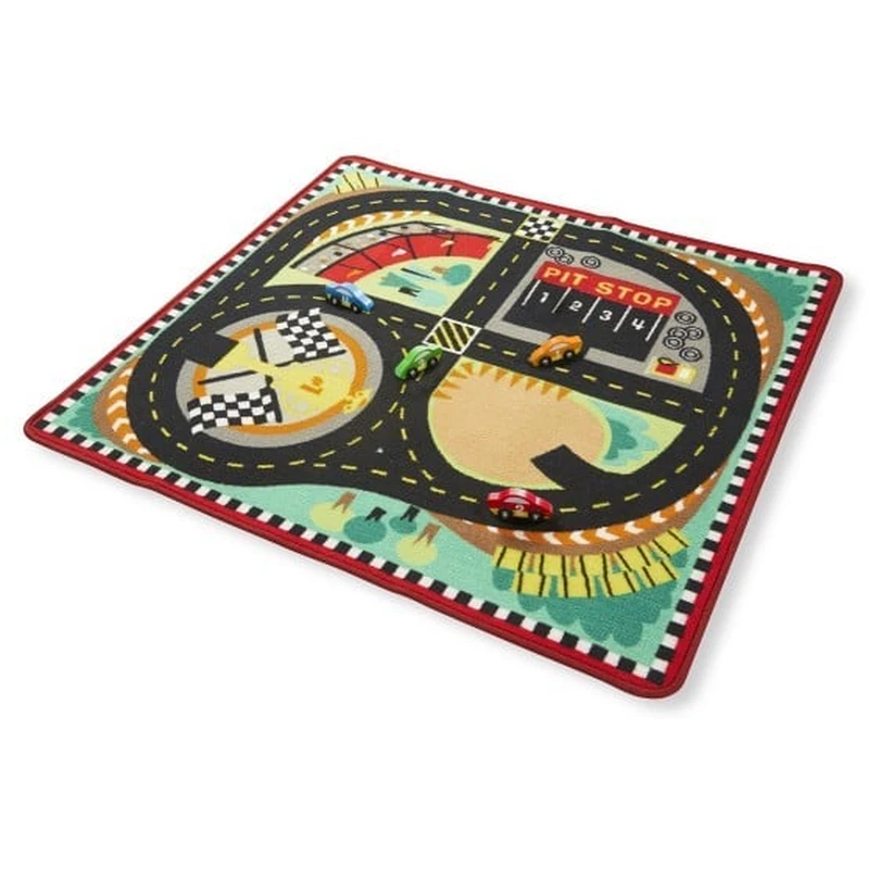 Covor de joaca Intrecere cu masini - Melissa and Doug [1]