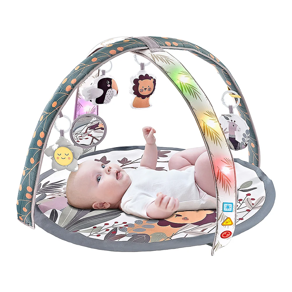 Jucarii bebelusi - Covoras de joaca cu lumini si melodii Chipolino Lion