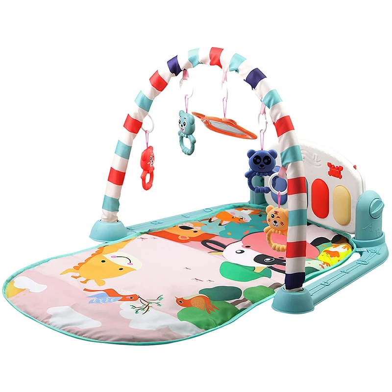 Jucarii bebelusi - Covoras de joaca muzical Chipolino Happy animals