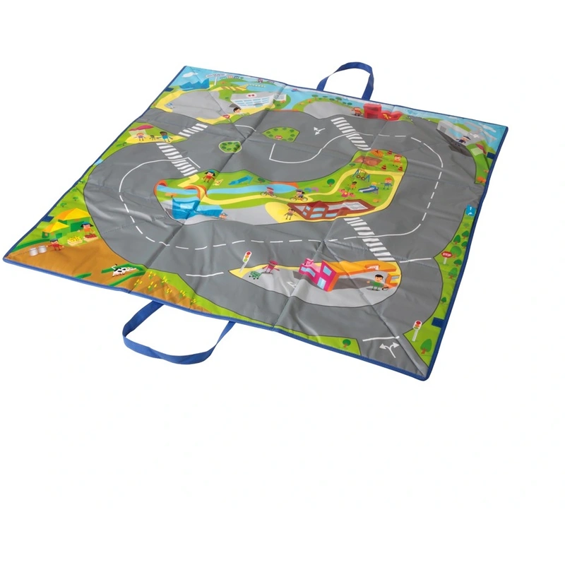 Covorase de joaca - Covoras de joaca si cutie pentru jucarii Trafic
