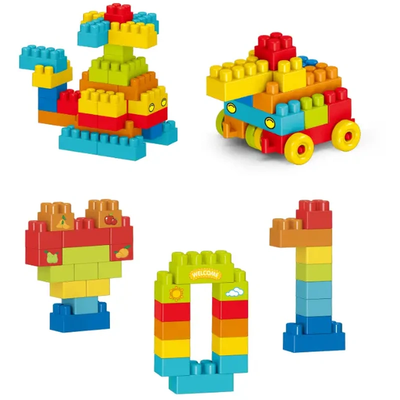 Jucarii - Cuburi de construit (120 piese)