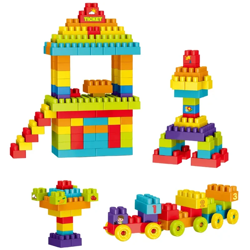 Jucarii - Cuburi de construit (245 piese)