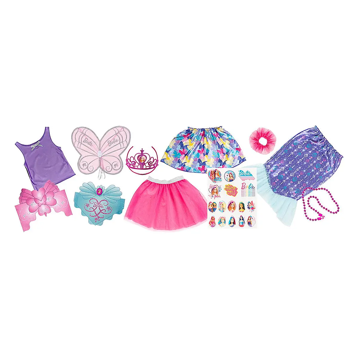 Cufar cu costumatii & accesorii Barbie (4 - 6 ani) Rubies [1]