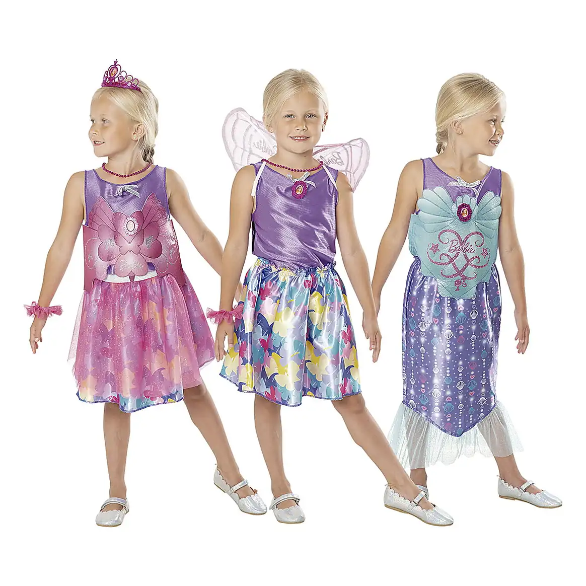 Cufar cu costumatii & accesorii Barbie (4 - 6 ani) Rubies [2]