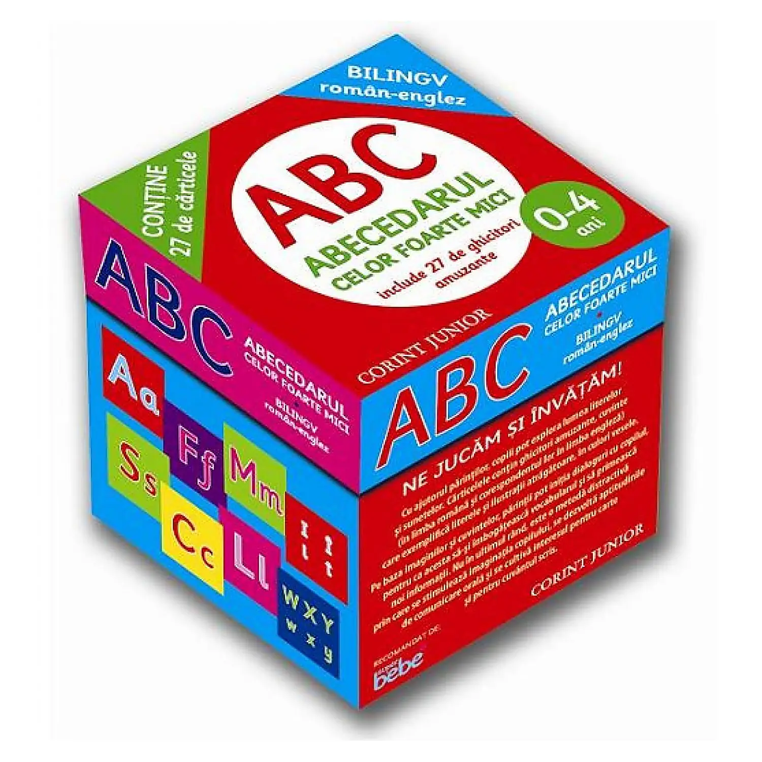 Jucarii educative - Cutie abecedar - RO-EN