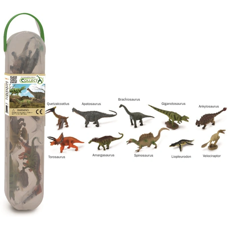 Jucarii - Cutie cu 10 minifigurine Dinozauri set 2