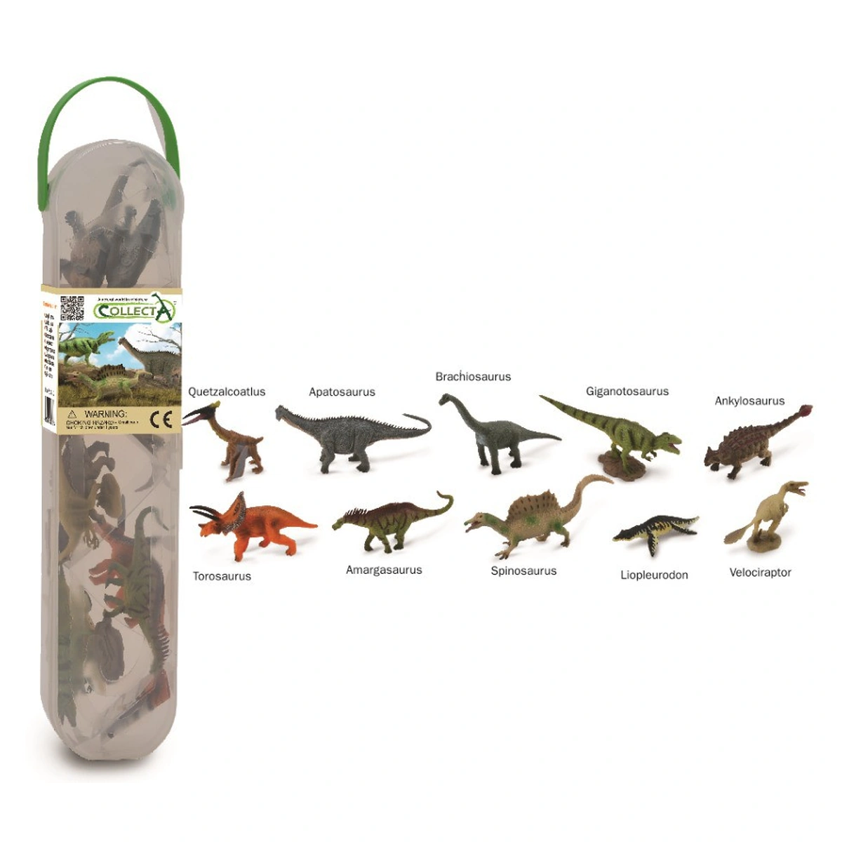 Figurine - Cutie cu 10 minifigurine Dinozauri set 2