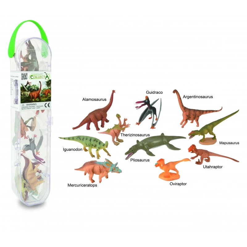 Jucarii - Cutie cu 10 minifigurine Dinozauri set 3