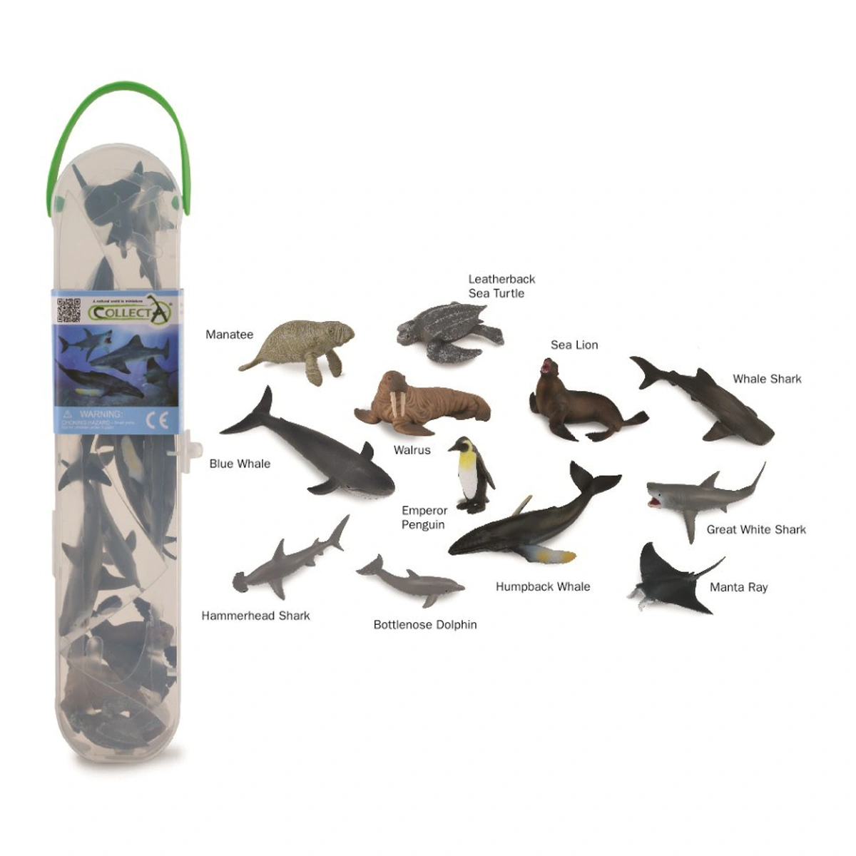 Figurine - Cutie cu 12 minifigurine Animale marine Set 1