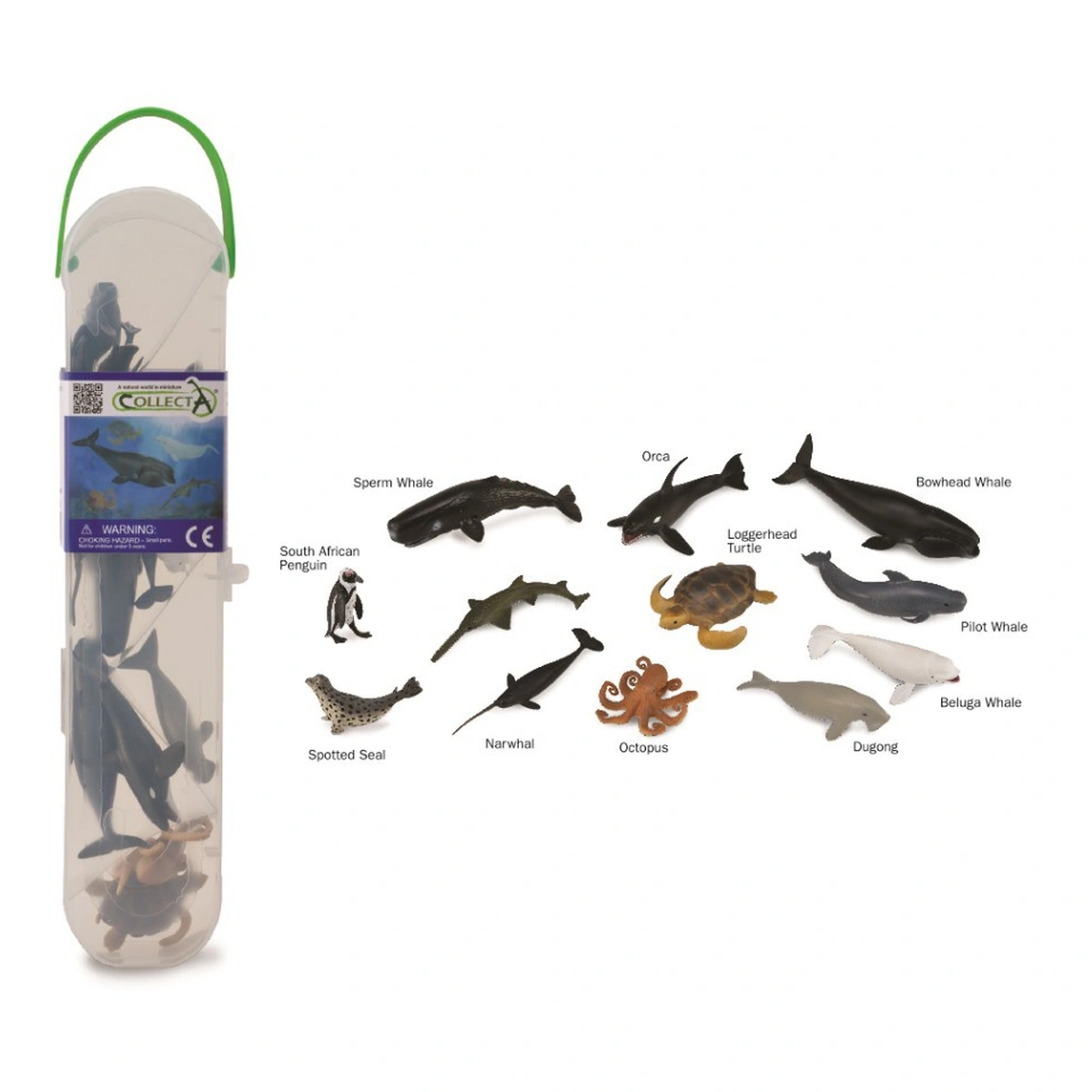 Figurine - Cutie cu 12 minifigurine Animale marine Set 2