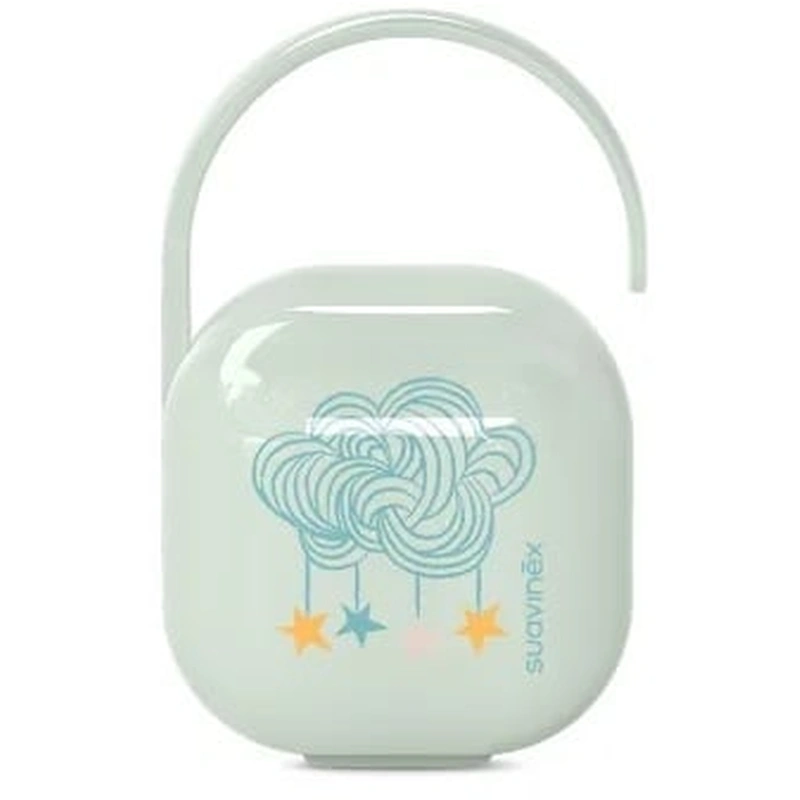 Suzete si lanturi - Cutie pentru suzetă verde Dreams