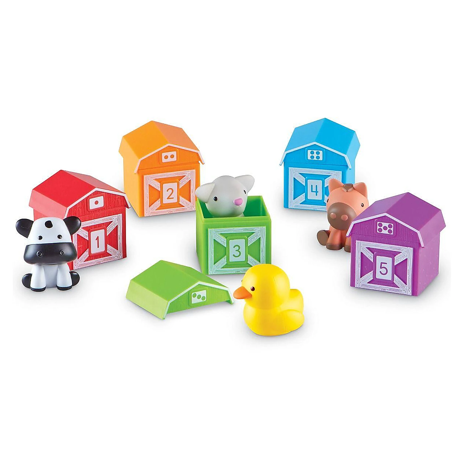 Jocuri de memorie - De-a v-ati ascunselea cu animalutele de la ferma