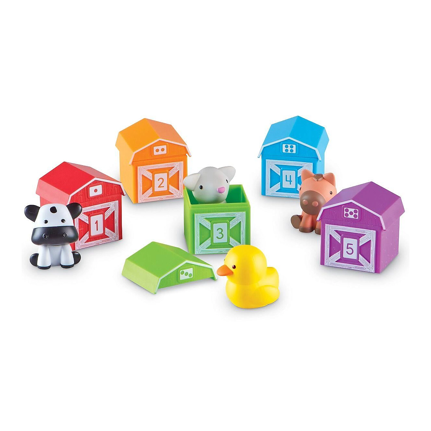 Jocuri de memorie - De-a v-ati ascunselea cu animalutele de la ferma