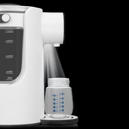 Espressor pentru lapte praf, Lionelo, Baby Presto, Alb [11]