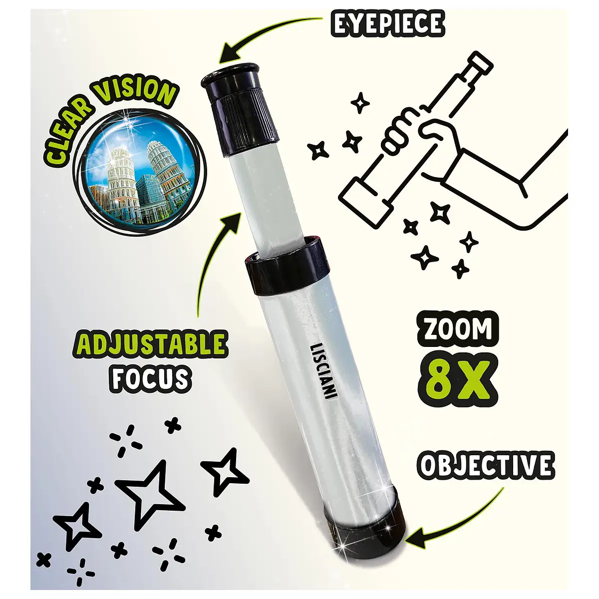 Experimentele micului geniu - Telescop Mini LISCIANI 12 ani [2]