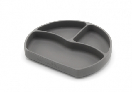 Farfurie din silicon cu 3 compartimente pentru auto-diversificare BabyJem [1]