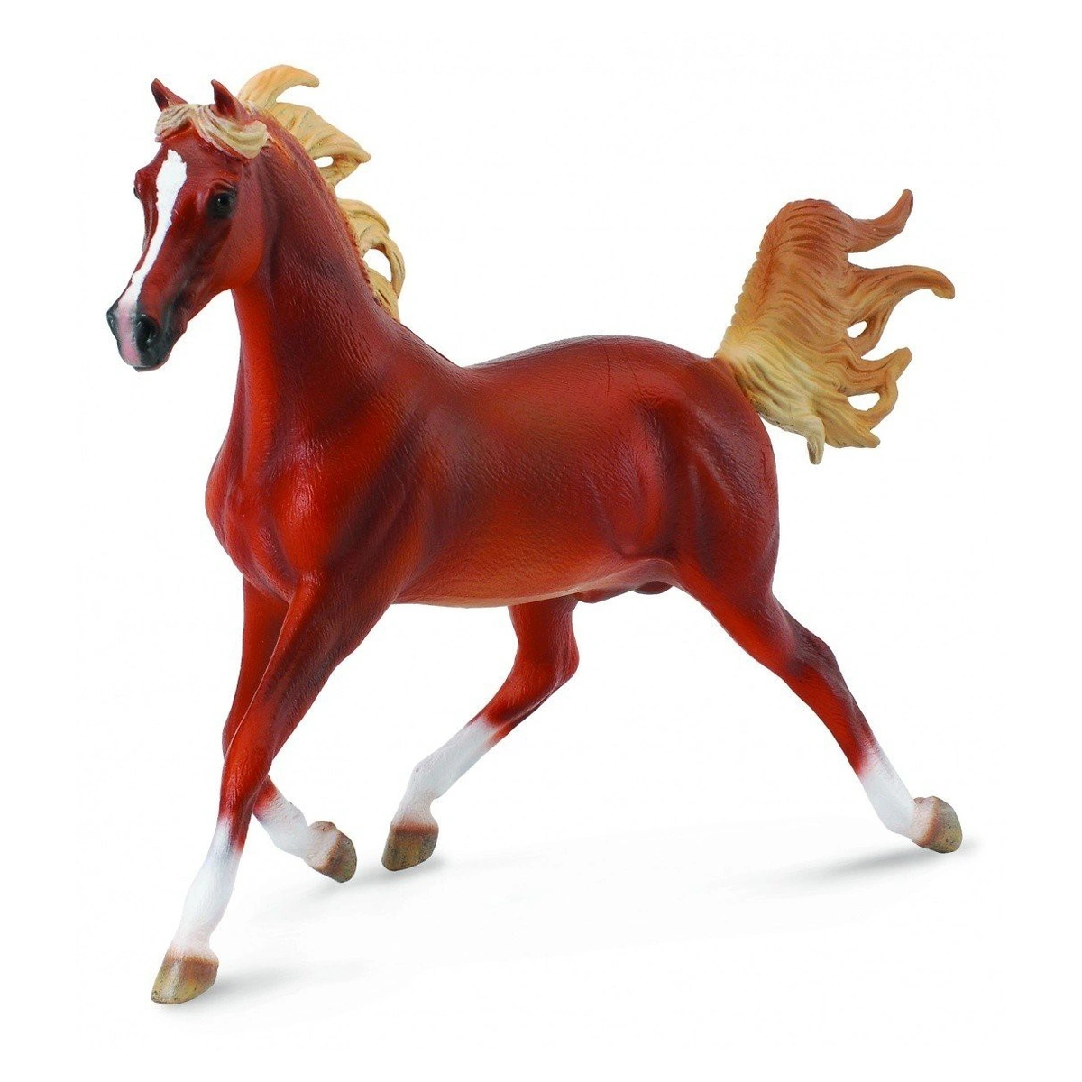 Cai - Figurina Armasar Arabian Chestnut