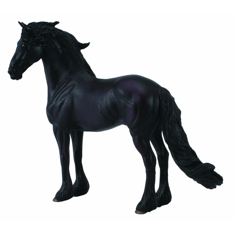 Cai - Figurina Armasar Friesian