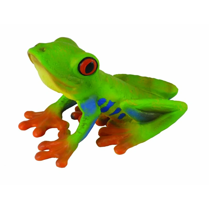 Reptile si amfibieni - Figurina Broasca cu ochii rosii