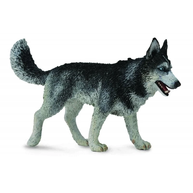 Viata la ferma - Figurina Caine Husky Siberian L