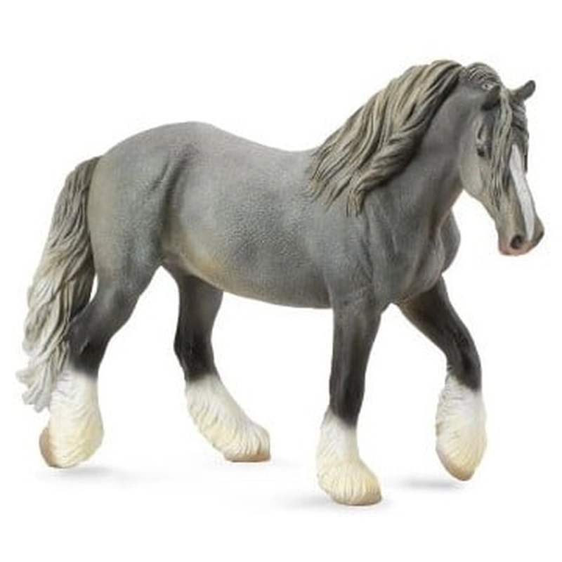 Jucarii - Figurina Cal Mare Gri Shire XL