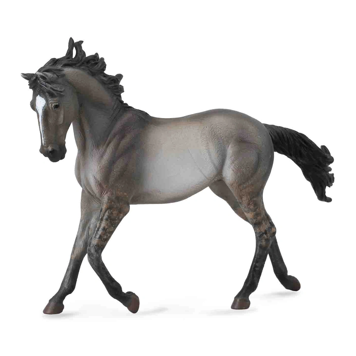 Cai - Figurina cal Mustang - Grulla XL