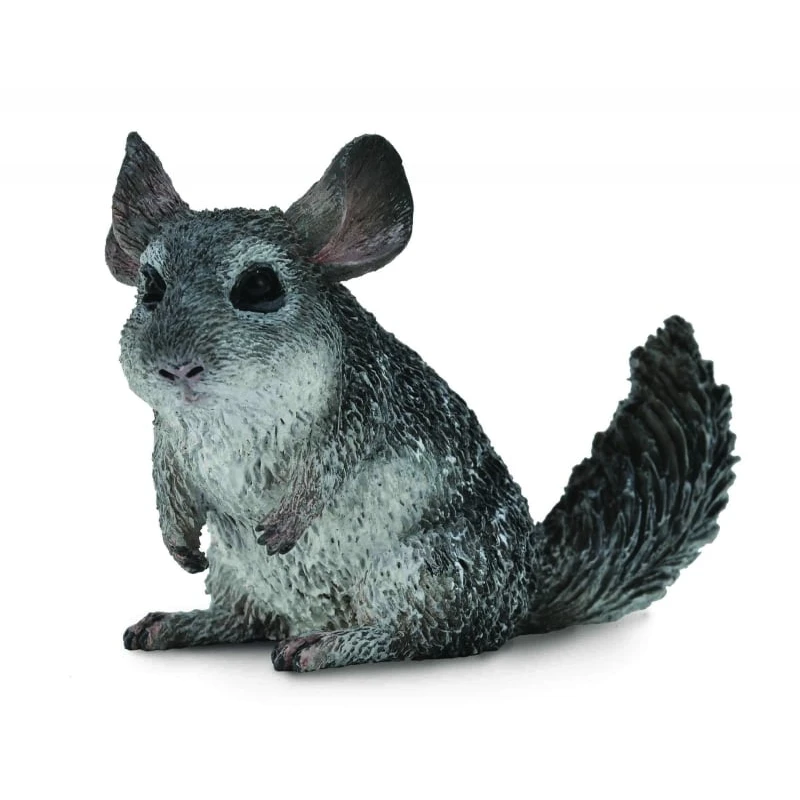 Jucarii - Figurina Chinchilla cu coada lunga M