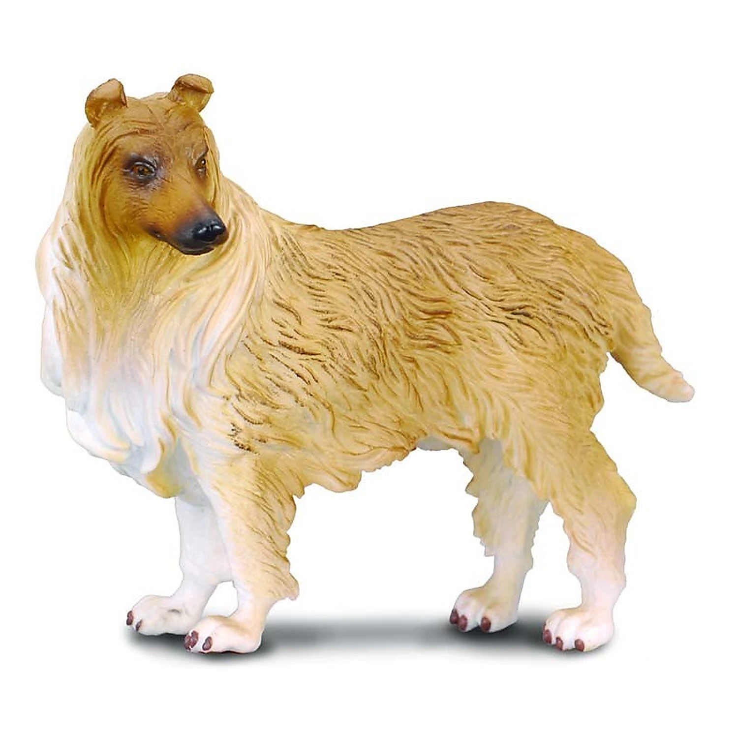 Viata la ferma - Figurina Collie cu par sarmos L