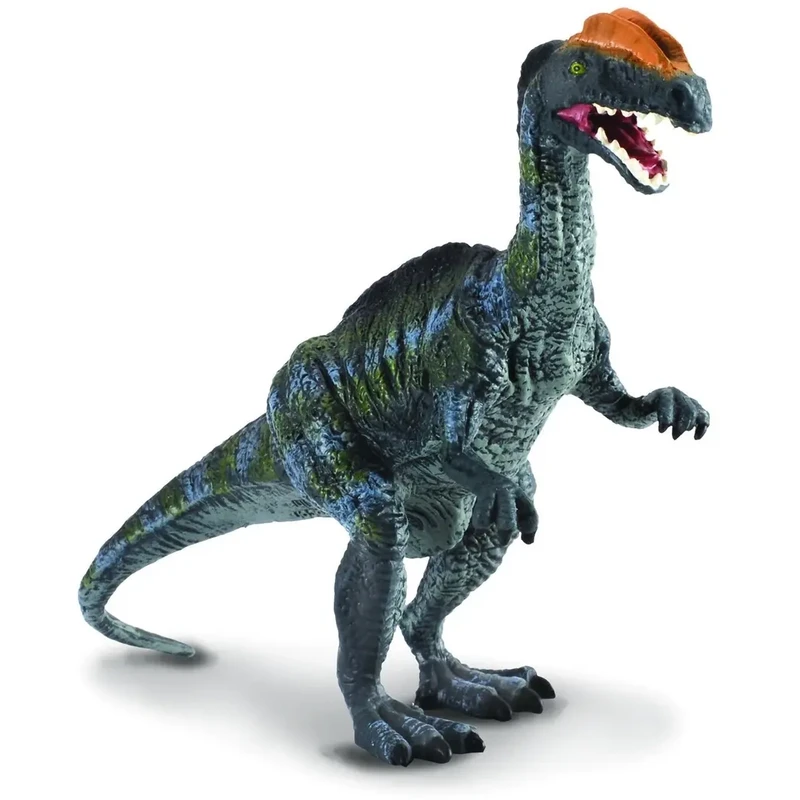 Lumea preistorica - Figurina Dilophosaurus (Blue) L