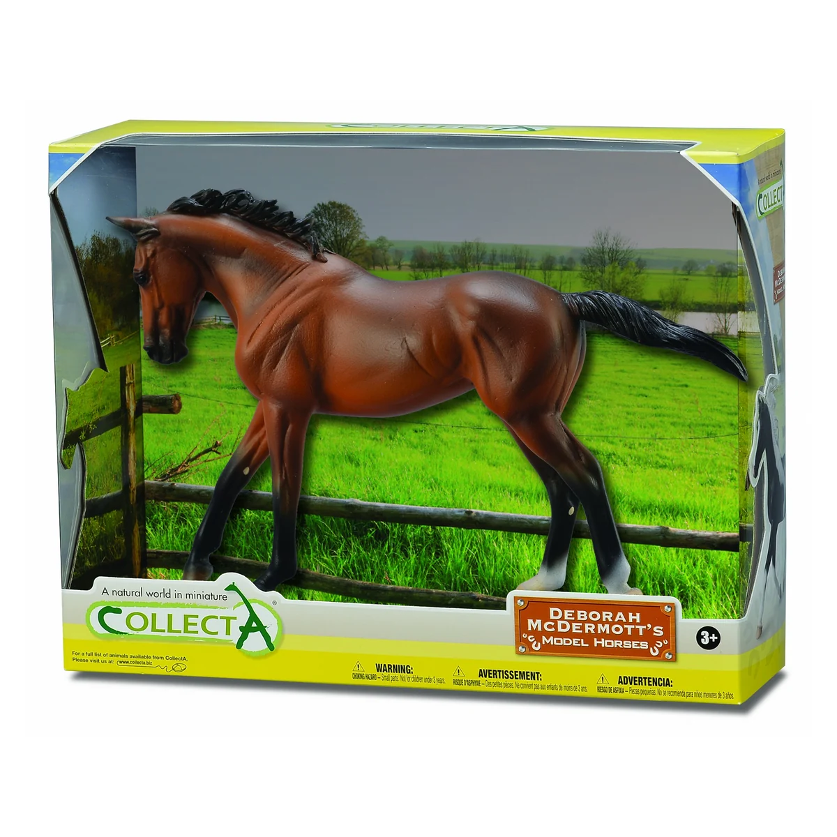 Cai - Figurina in cutie Iapa Thoroughbred Bay