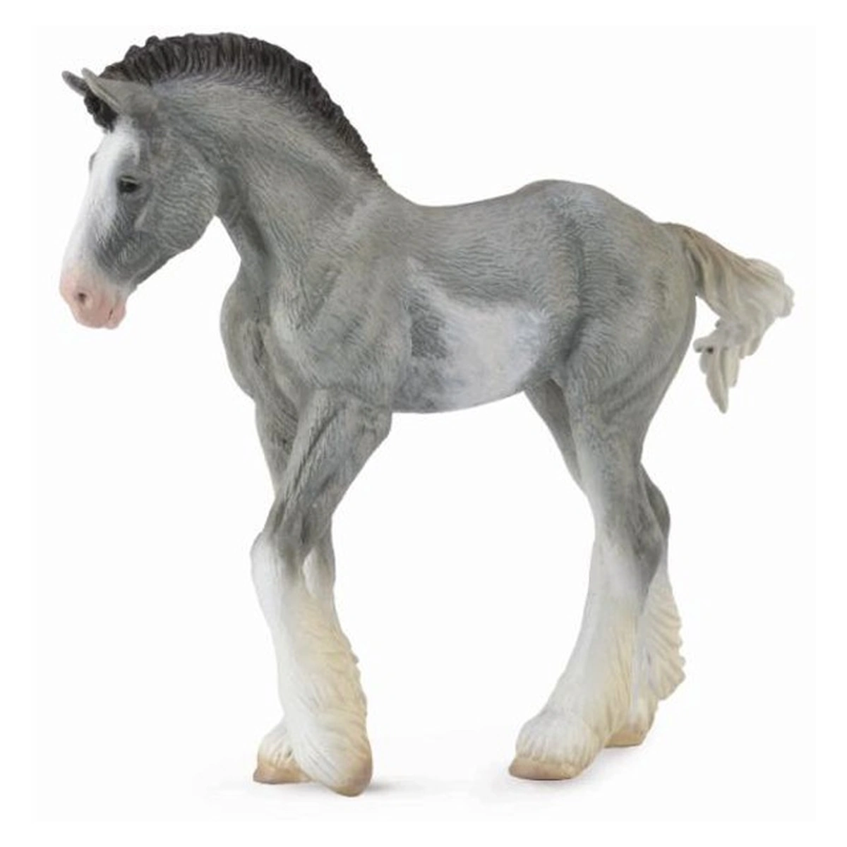 Cai - Figurina Manz Clydesdale Negru