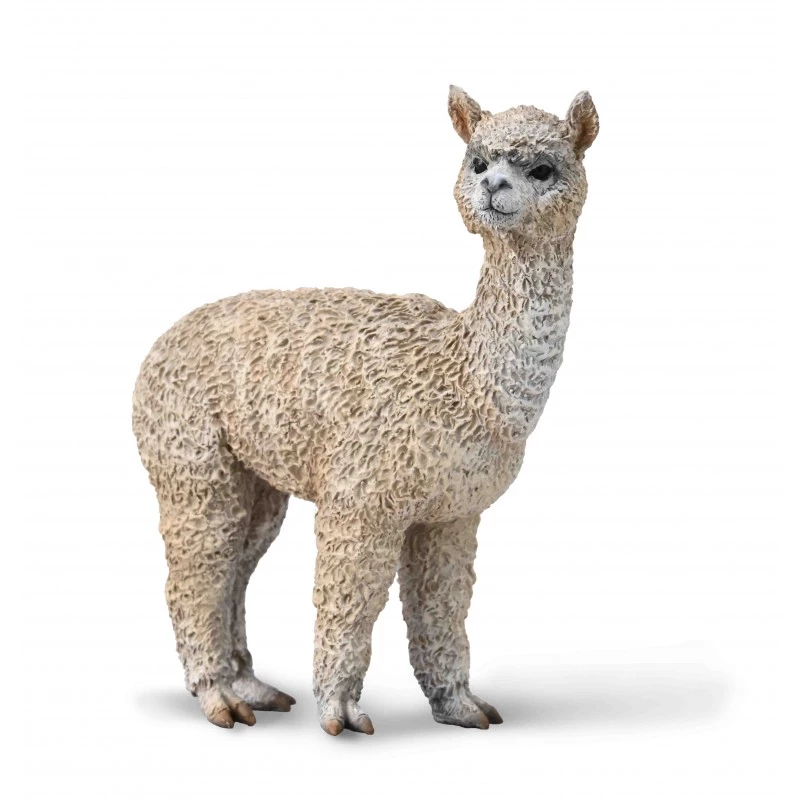 Animale salbatice - Figurina pictata manual Alpaca