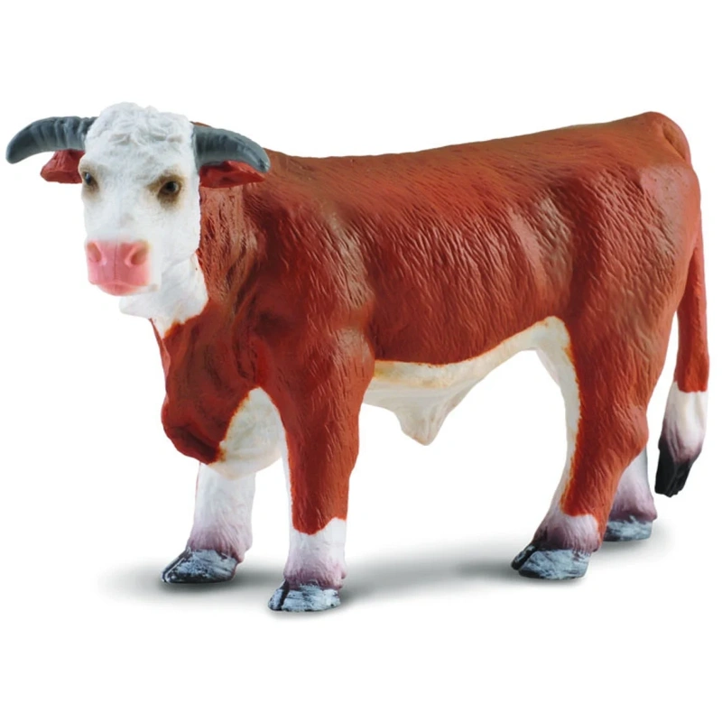 Viata la ferma - Figurina Taur Hereford