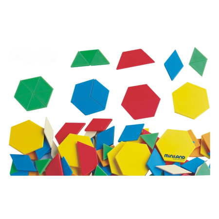 Forme geometrice diverse Miniland 250 buc [1]