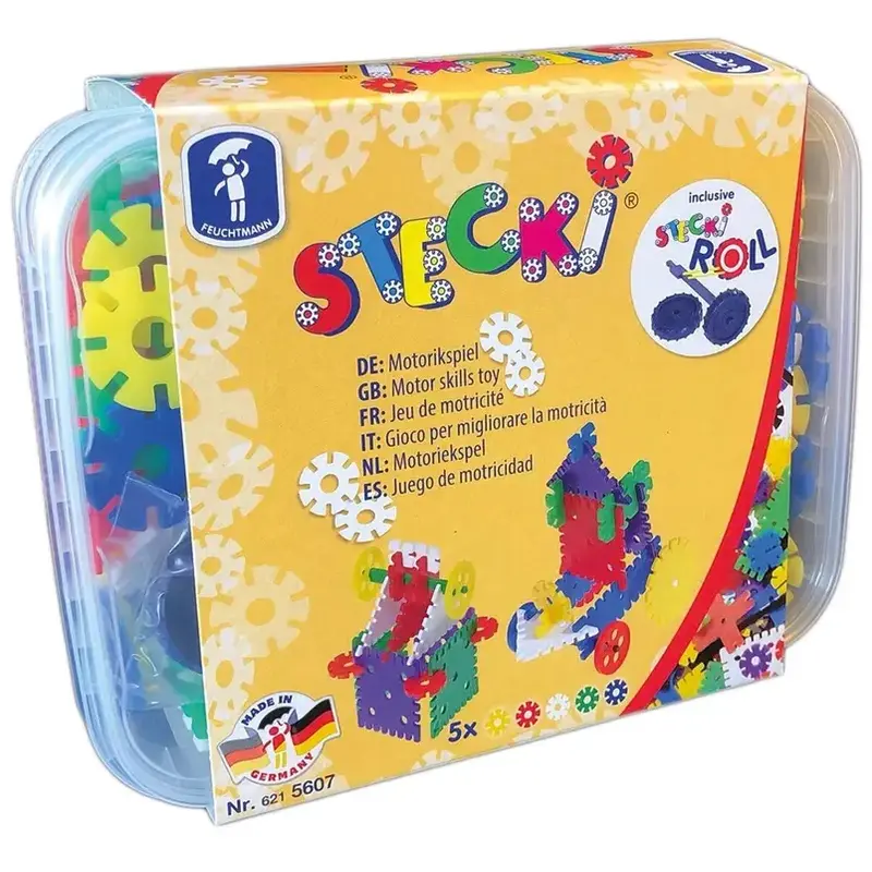 Constructii, cuburi, forme si culori - Forme pentru construit - Box Maxi