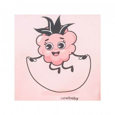 Fotoliu pentru copii, New Baby, Pinneaple, 9 luni - 5 ani, Cu Husa detasabila, Pink [3]