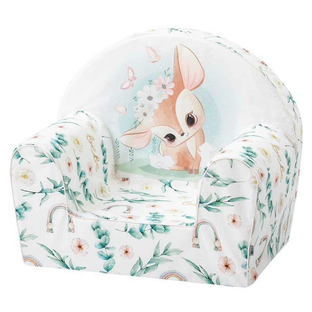 Fotolii copii - Fotoliu pentru copii, Bubaba, Green Magic, 9 luni - 5 ani, Cu Husa detasabila