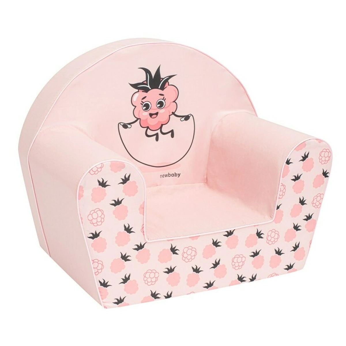 Fotolii copii - Fotoliu pentru copii, New Baby, Pinneaple, 9 luni - 5 ani, Cu Husa detasabila, Pink